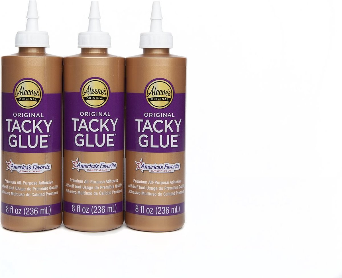 Aleenes Universeellijm - Tacky Glue - Original - 236ml - 3 stuks